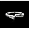 Image 2 : 14KT White Gold 0.25ctw Diamond Ring