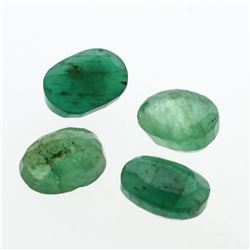 5.14cts. Oval Cut Natural Emerald Parcel