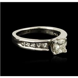 14KT White Gold 1.56ctw Diamond Ring