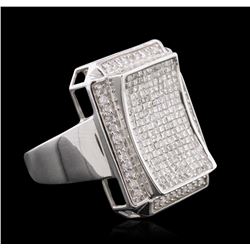 14KT White Gold 1.81ctw Diamond Ring