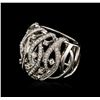 Image 1 : 18KT White Gold 1.16ctw Diamond Ring