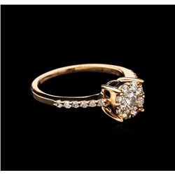 0.54ctw Diamond Ring - 14KT Rose Gold