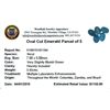 Image 2 : 3.92ctw Oval Mixed Emerald Parcel