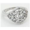 Image 6 : 0.75ctw Diamond Ring - 14KT White Gold