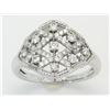 Image 7 : 0.75ctw Diamond Ring - 14KT White Gold