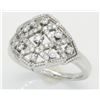 Image 8 : 0.75ctw Diamond Ring - 14KT White Gold