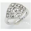 Image 9 : 0.75ctw Diamond Ring - 14KT White Gold