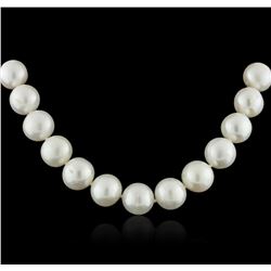 14KT White Gold Pearl Necklace