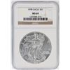 Image 1 : 1998 NGC MS69 American Silver Eagle Dollar