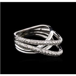 0.96ctw Diamond Ring - 14KT White Gold