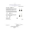 Image 3 : 2.68ctw Fancy Brown Diamond Earrings - 14KT White Gold