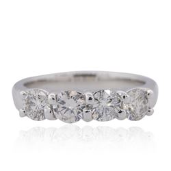 14KT White Gold 1.38ctw Diamond Ring