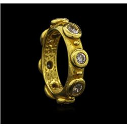 1.47ctw Diamond Ring - 22KT Yellow Gold