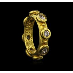 1.47ctw Diamond Ring - 22KT Yellow Gold