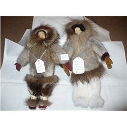 Handcrafted Eskimo Dolls
