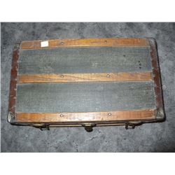 Metal Trunk Full of Doll Clothing