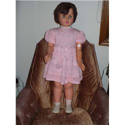 Marked DE 2 Walking Doll 36"