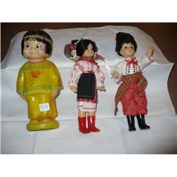 Pair of Ethnic Dolls 9" (polish)