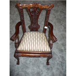Lovely Upholstered child size arm chair