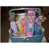 Image 2 : Case of Barbie Clothes & 7 Barbies