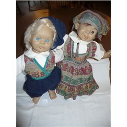 Pair of Soft Bodied Dolls