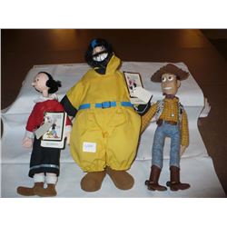 Olive Oil & Popeye , Woody from Toy Story