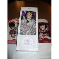 Sugar & Spice Collection 17" Cicely, small porcelain doll, Century Collection