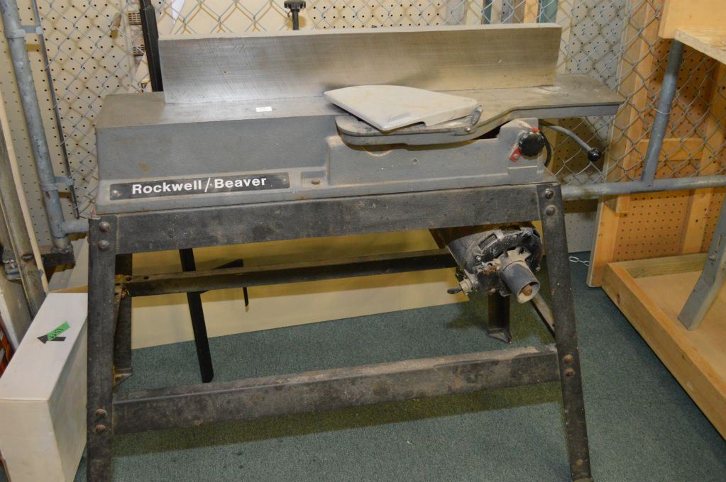 RockwellBeaver jointer planer on stand