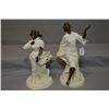 Image 1 : Two Minton bronze and china figures including "Grecian Dancer" MS6 and "Sea Breezes" MS4