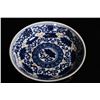 Image 5 : [CHINESE]A PAIR OF "DA QING GUANG XU NIAN ZHI"MARKED BLUE AND WHITE WITH FAMILLE ROSE PORCELAIN PLAT