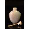 Image 2 : [CHINESE]A JADE CARVED SNUFF BOTTLE WITH THE FIGURE OF KUI LONG(70.9g) W:1.65" H:2.5"