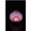 Image 2 : [CHINESE]A LATE 18TH CETNURY PEKING GLASS LOTUS SHAPED SNUFF BOTTLE W:1.5" H:3"