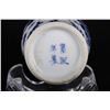 Image 3 : [CHINESE]A PAIR OF "KANG XI NIAN ZHI"MARKED BLUE AND WHITE PORCELAIN VASE PAITNED WITH FLOWERS AND B