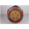 Image 2 : [CHINESE]A LATE 19TH CENTURY CLOISONNE ENAMEL STOOL PAINTED WITH TWINE PATTERNS