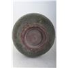 Image 2 : A LATE 19TH CENTURY GREEN GLAZED PORCELAIN VASE WITH FLOWERS W:6" H:11"