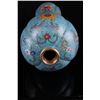Image 2 : [CHINESE] A "DA QING KANG XI NIAN ZHI" MARKED CLOISONNE ENAMEL PULM VASE W:4.25" H:11.5"