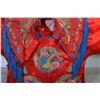 Image 2 : [CHINESE]A SILK ROBE EMBROIDERED WITH DRAGON L:74" H:44"