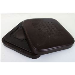 A "MO YUAN"MARKED INK STONE W:8" H:2.5"