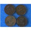 Image 3 : Bank of Upper Canada BR-720, lot of 4 tokens.