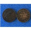 Image 3 : E.P.M. Counterstamped token on BR-896 & One cent Canada 1859, lot of two pcs.