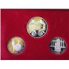 Image 2 : Silver 3 coin set 20 th Anniversary of the Coronation