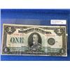 Image 1 : Dominion of Canada; $1.00 note 1923 DC-25o E9001633 Fine with writing in lower right margin.
