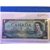 Image 1 : Bank of Canada; $1.00 replacement note 1967 *B/M1670225 error cut out of registry.