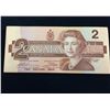 Image 2 : Bank of Canada; $2.00 note 1986 bundle of 100 consecutives notes CBA 0474600 to 699 all UNC.