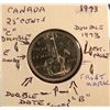 Image 2 : 25 cent Canada 1973 with somes errors