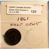 Image 3 : Nova Scotia Half Penny 1861 MS-60