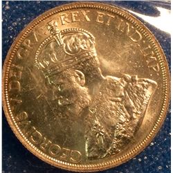 Canada silver 1936 MS-63.