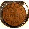 Image 3 : 1 cent 1920 double rim.