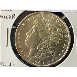 USA Siver Morgan dollar 1904 O