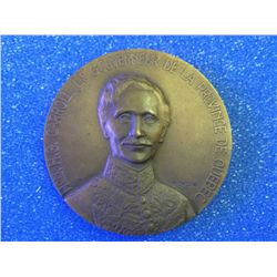 Medal 1929 of  Hon. H.G. Carrol Lieutenant Gouverneur de la province du Québec